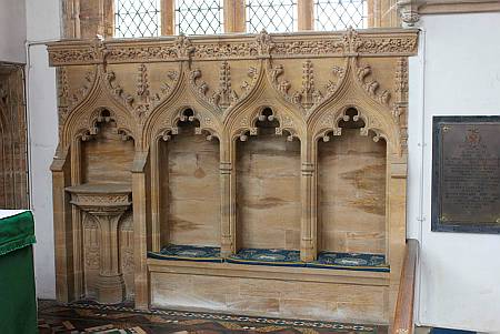 Langport - The Sedilla